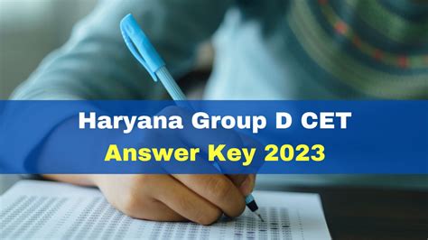 Hssc Haryana Group D Cet Answer Key To Be Released Soon At Hssc