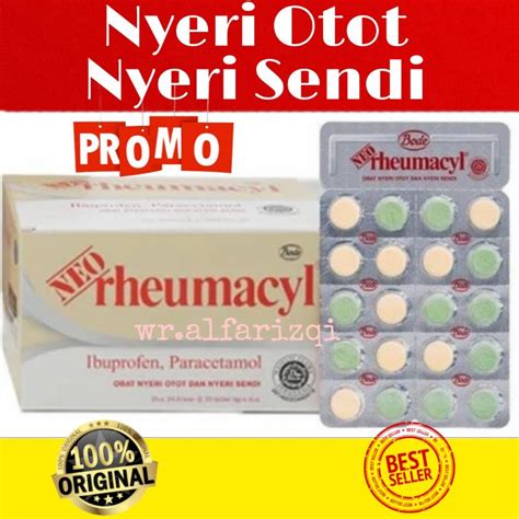 Jual Neo Rheumacyl Strip Tablet Remacyl Nyeri Sendi Nyeri