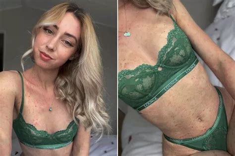 Fitness Babe Flaunts Natural Tum In Saucy Lingerie To Help Women Feel