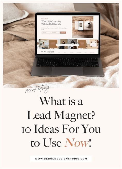 What Is A Lead Magnet 10 Ideas For You To Use · Brand And Showit Website