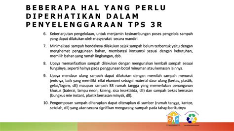 Tempat Pengolahan Sampah 3 R Tps3r PPT