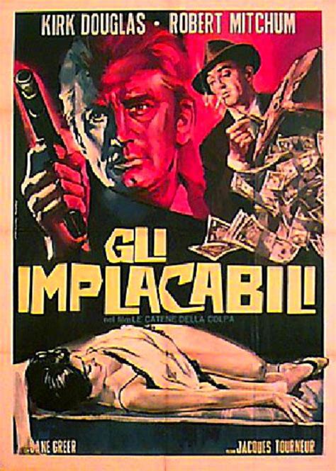 Out Of The Past Original R1960s Italian Due Foglio Movie Poster