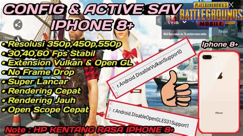 CONFIG IPHONE 8 HP KENTANG RASA IPHONE YouTube