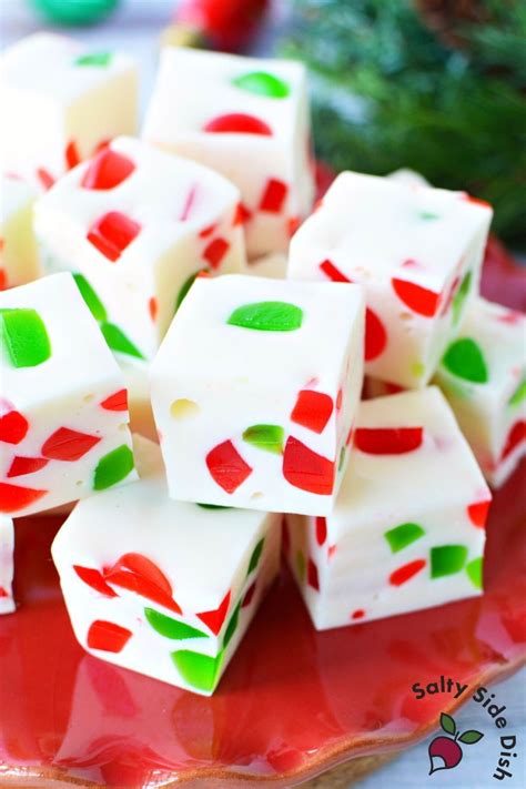 Foolproof Christmas Nougat Gumdrop Candy Salty Side Dish