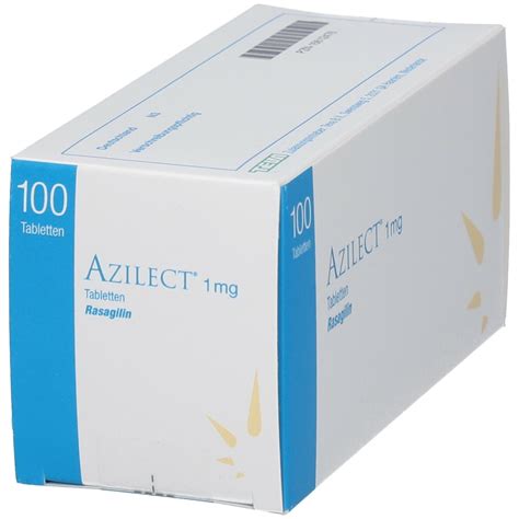 Azilect 1 Mg Tabletten 100 St Mit Dem E Rezept Kaufen Shop Apotheke