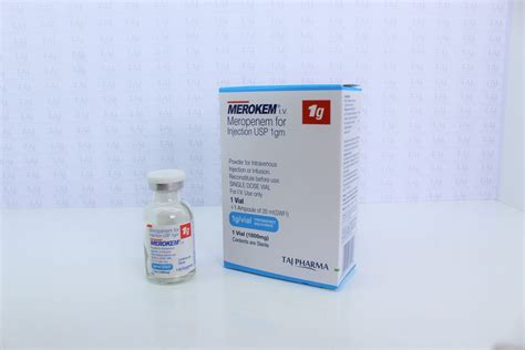 Meropenem Injection 1gm Manufacturers In India