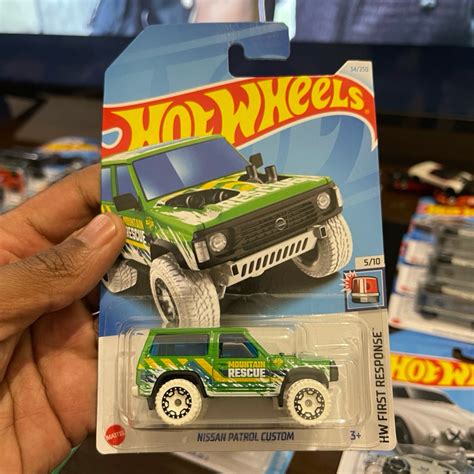Nissa Patrol Custom Hot Wheels Lote G Shopee Brasil