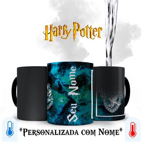 Caneca Harry Potter Sonserina Personalize Nome Elo