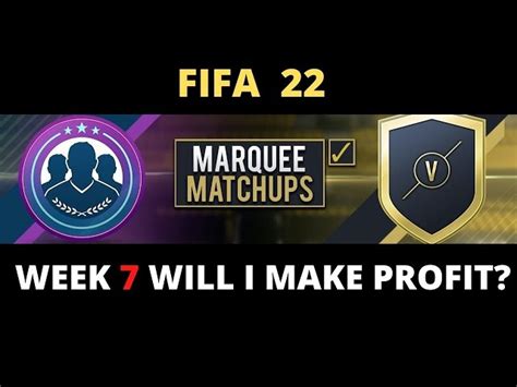 Fifa Ultimate Team How To Complete The Marquee Matchups Sbc