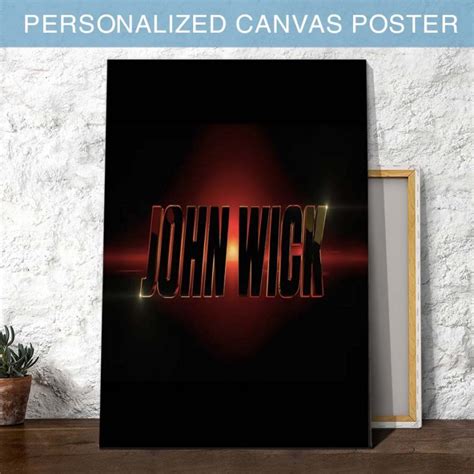 John Wick Baba Yaga Wall Decor Canvas Poster Kaiteez