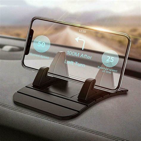 Anti Slip Car Silicone Holder Mat Pad Dashboard Stand Mount For Phone