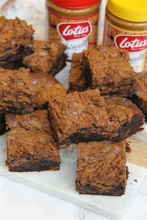 Biscoff Brownies Janes Patisserie