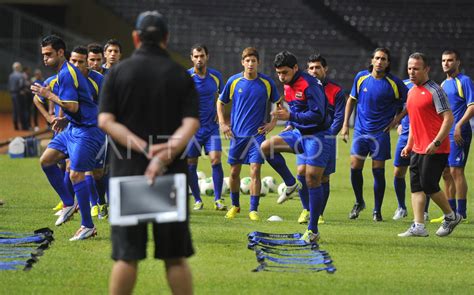 Latihan Timnas Irak Antara Foto