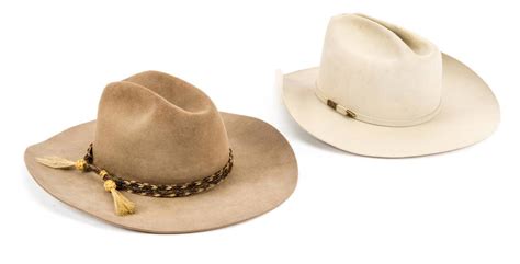 (2) Vintage Stetson Cowboy Hats