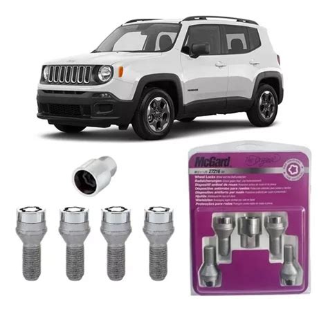 Trava Parafuso Antifurto Roda Original Mcgard Jeep Renegade