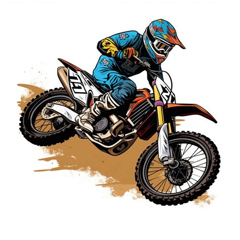 Freestyle Motocross Coloring Pages Mimi Panda