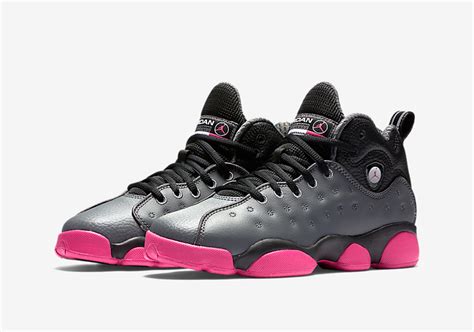 Jordan Team 2 Girls Black Purple Orange Pink - Sneaker Bar Detroit