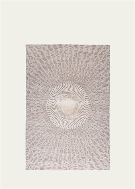 The Rug Company X Mary Katrantzou Sunray Nude Hand Knotted Rug X