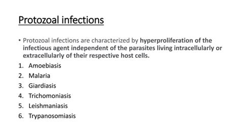 Drugs Used In Protozoal Infectionpptx