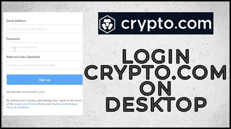 Crypto Login 2023 How To Login Crypto On Desktop PC Online