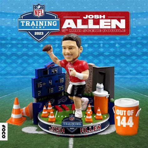 Be The Bills Fan of all Bills Fans with FOCO’s Josh Allen Buffalo Bills ...