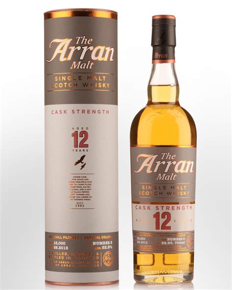 The Arran 12 Year Old Cask Strength Single Malt Scotch Whisky 700ml