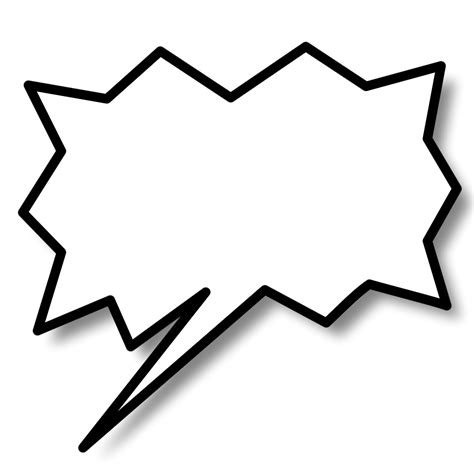 Speech Bubble Outline Clipart Photoshop Clipart Best Clipartsco Images