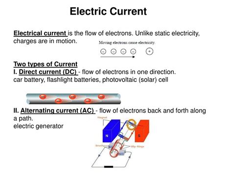 PPT - Electric Current PowerPoint Presentation, free download - ID:1746722