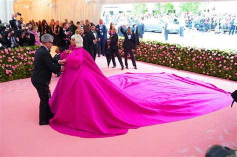 The Most Elaborate Trains In Met Gala Red Carpet History Rihanna