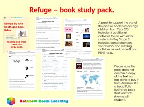 Christmas Story Book Pack Refuge By Ann Booth And Sam Usher Teaching