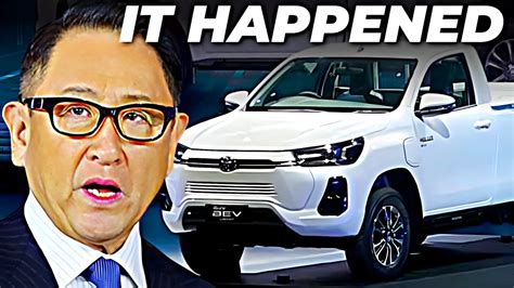 All New Toyota Ev Pick Up 2023 Shocks Everyone Youtube