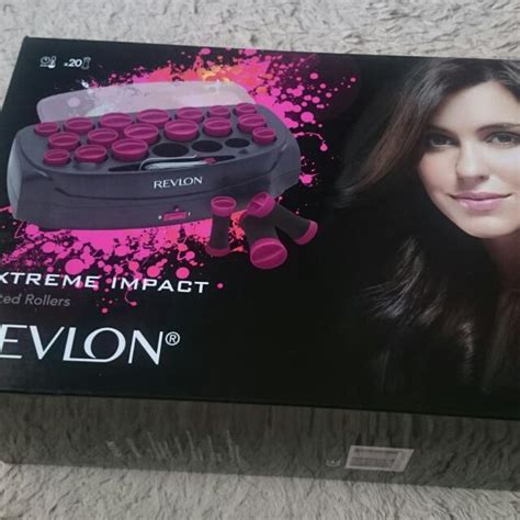 Revlon Extreme Impact Hot Roller Heated Curly Hair Kesehatan Kecantikan Perawatan Rambut Di