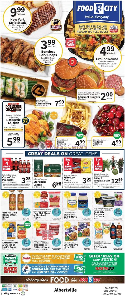 Food City Weekly Ad Valid From To Mallscenters