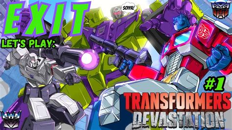 Lets Play Transformers Devastation 1 Ps4 Youtube