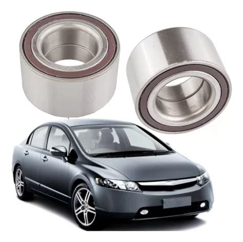 Par Rolamento Roda Dianteira Honda New Civic C Abs