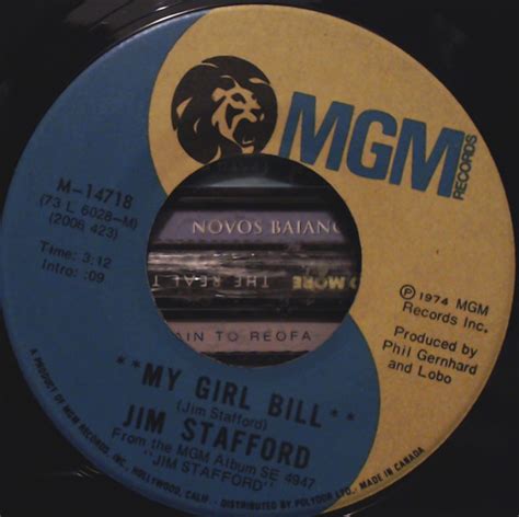 Jim Stafford My Girl Bill La Mamma Releases Discogs