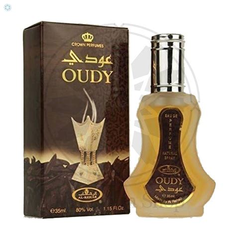 Perfumes › Al Rehab › Oudy 35ml Edp Eau De Perfume Spray By Al Rehab Crown Perfumes