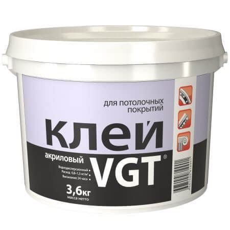 Купить Клей акриловый для потолочных покрытий VGT / ВГТ по цене 150 ...