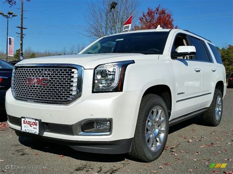 2017 White Frost Tricoat GMC Yukon Denali 4WD 117090937 GTCarLot