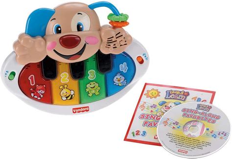 Fisher Price Laugh And Learn Puppy Piano With Bonus Cd Uk