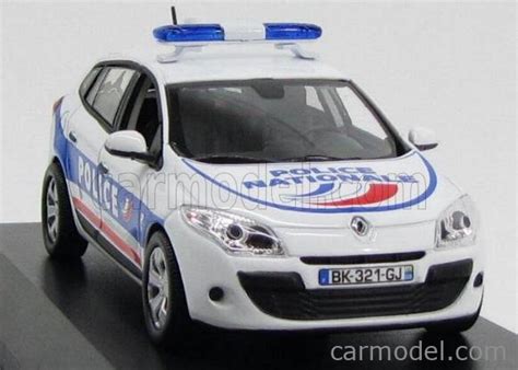 Norev Echelle Renault Megane Sw Estate Police Nationale