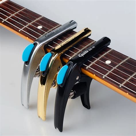 Guitarra Ggc Zinc Alloy Guitar Capo Tuning Clamp Ukulele De Guitarra