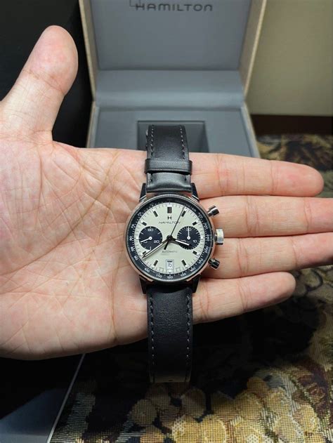 Hamilton Intra-Matic Chronograph, Men's Fashion, Watches & Accessories, Watches on Carousell