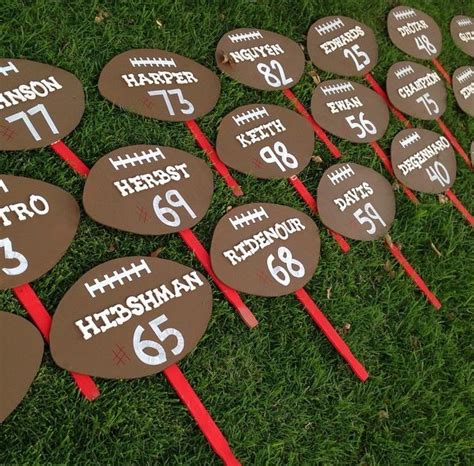 Football Homecoming Ideas