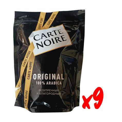 Купить кофе растворимый Carte Noire Original, 150 г пакет (Карт Нуар) х ...