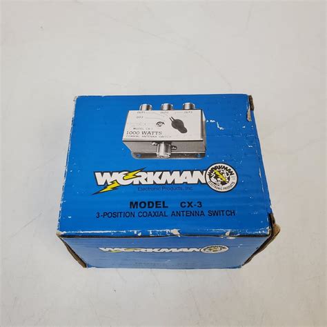 Workman Cx Position Coaxial Antenna Switch Ebay