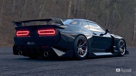 Dodge Challenger Demon Custom Wide Body Kit By Hycade Buy With Delivery Installation