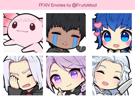 Ffxiv Emote Set 3 Ancients Animated Emotes Etsy