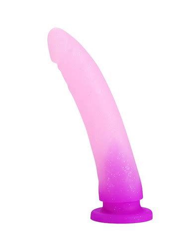 Nood Colours Jelly Glitter Dildo Foil Bag Xsite Nz