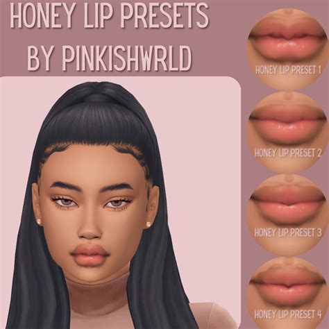 Honey Lip Preset Collection Gallery The Sims 4 Create A Sim